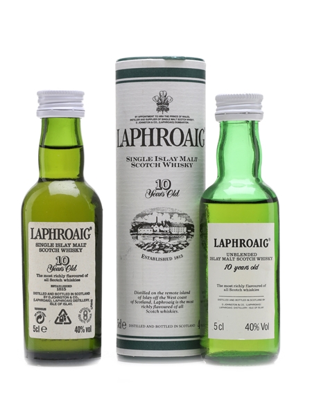 Laphroaig 10 Year Old  2 x 5cl