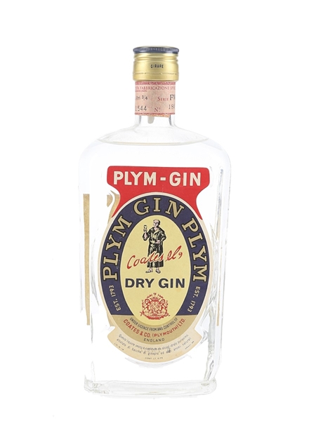 Coates & Co. Plym-Gin Bottled 1970s - Stock 75cl / 46%