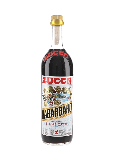 Zucca Elixir Rabarbaro Bitters Bottled 1970s 100cl / 16%