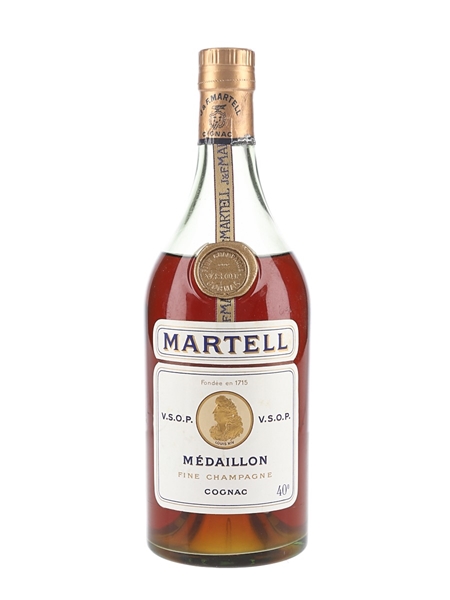 Martell Medaillon VSOP Cognac Bottled 1960s-1970s 70cl / 40%