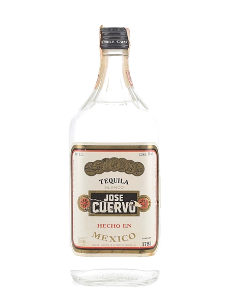 Jose Cuervo Blanco Bottled 1970s - Wax & Vitale 75cl / 40%