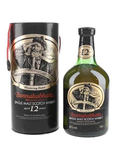 Bunnahabhain 12 Year Old Bottled 1980s 75cl / 40%