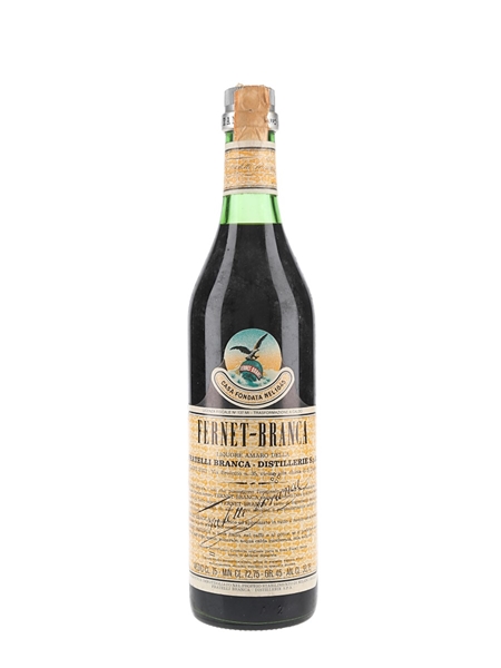 Fernet Branca Bottled 1970s 75cl / 45%