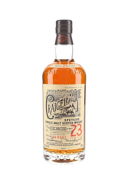 Craigellachie 23 Year Old Batch Number 046501 70cl / 46%