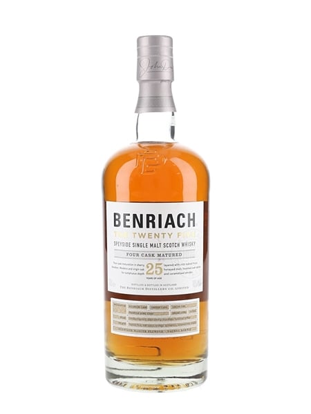 Benriach 25 Year Old Bottled 2023 - Four Cask Matured 70cl / 46%