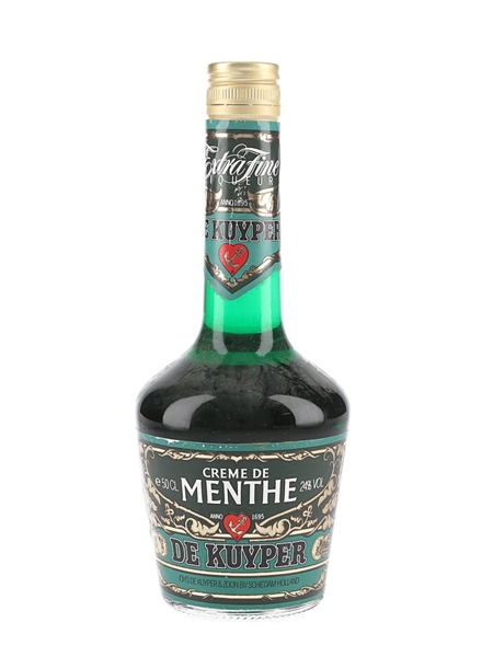 De Kuyper Creme De Menthe Bottled 1980s 50cl / 24%