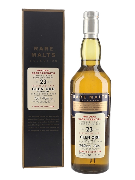 Glen Ord 1974 23 Year Old Bottled 1998 - Rare Malts Selection 70cl / 60.80%