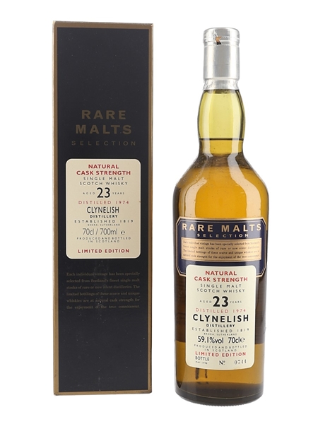 Clynelish 1974 23 Year Old Bottled 1998 - Rare Malts Selection 70cl / 59.1%