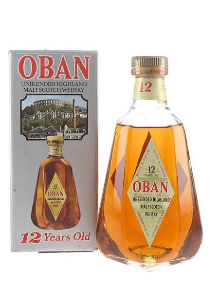 Oban 12 Year Old Bottled 1980s 75cl / 40%