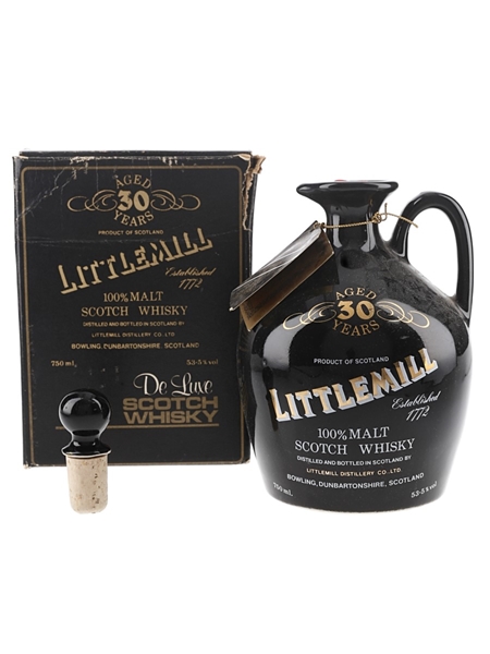 Littlemill 1950 30 Year Old Ceramic Decanter Bottled 1981 75cl / 53.5%