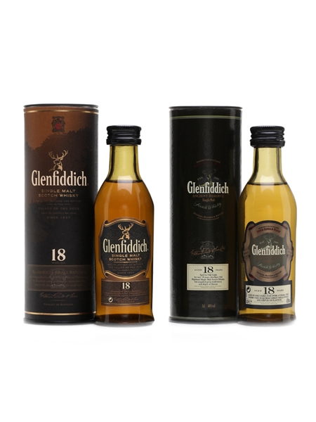 Glenfiddich 18 Year Old  2 x 5cl