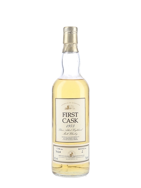 Blair Athol 1973 21 Year Old Cask 7124 First Cask 70cl / 46%