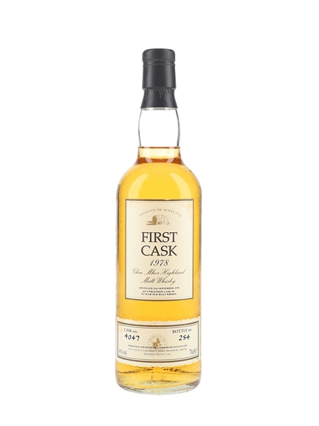 Glen Mhor 1978 16 Year Old Cask 4047 First Cask 70cl / 46%