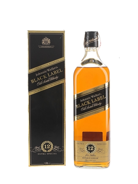 Johnnie Walker Black Label Extra Special 12 Year Old Bottled 1990s 100cl / 40%