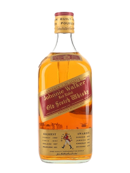 Johnnie Walker Red Label Bottled 1980s-1990s - Duty Free 150cl / 43.4%