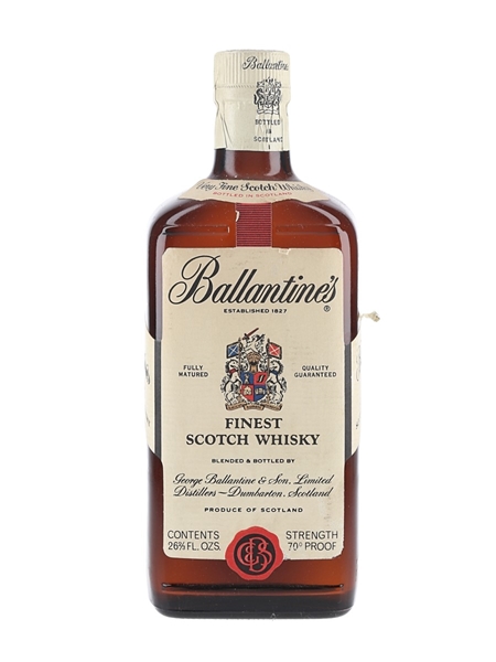 Ballantine's Finest Bottled 1970s 75.7cl / 40%