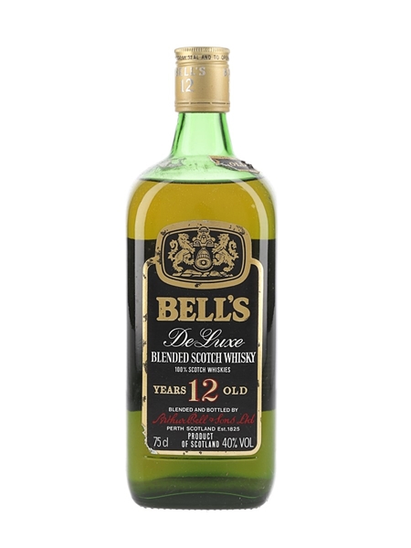 Bell's 12 Year Old De Luxe Bottled 1980s 75cl / 40%