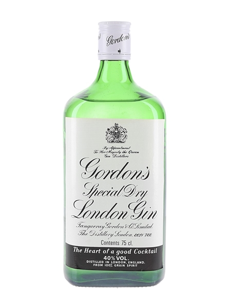 Gordon's Special Dry Gin Bottled 1980s 75cl / 40%
