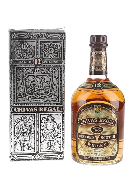 Chivas Regal 12 Year Old Bottled 1980s 75cl / 43%