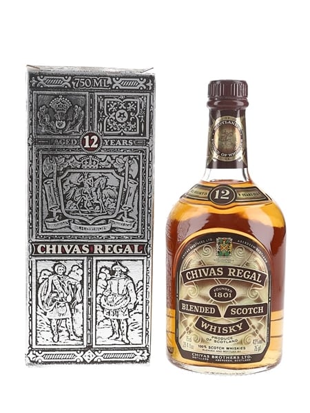 Chivas Regal 12 Year Old Bottled 1980s 75cl / 43%