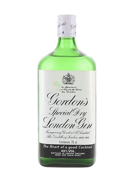 Gordon's Special Dry Gin Bottled 1980s 75cl / 40%