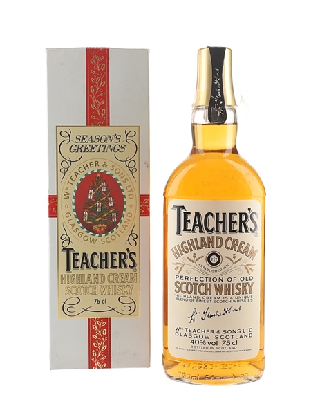 Teacher's Highland Cream Bottled 1980s 75cl / 40%