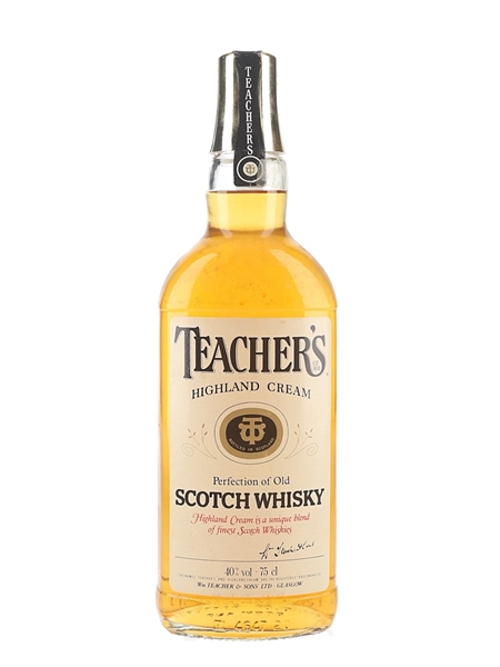 Teacher's Highland Cream Bottled 1980s 75cl / 40%