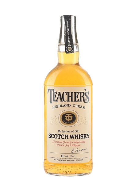 Teacher's Highland Cream Bottled 1980s 75cl / 40%