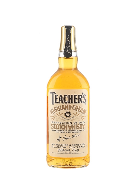 Teacher's Highland Cream Bottled 1980s 75cl / 40%