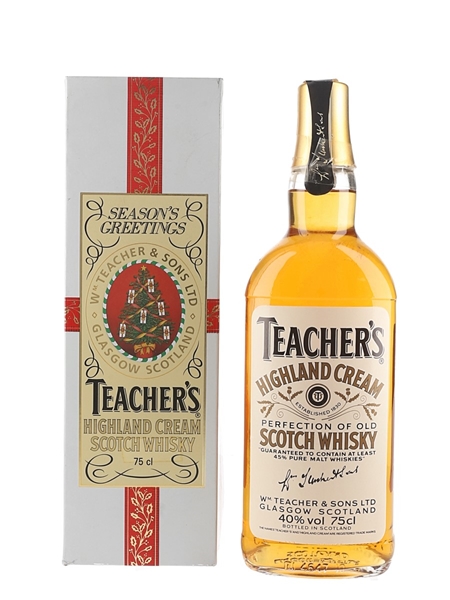 Teacher's Highland Cream Bottled 1980s 75cl / 40%