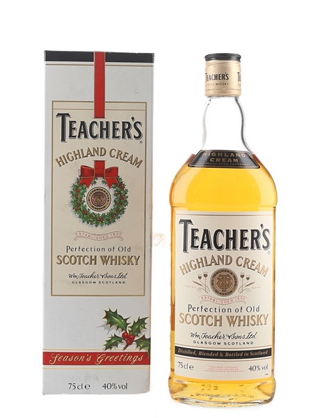 Teacher's Highland Cream Bottled 1980s 75cl / 40%