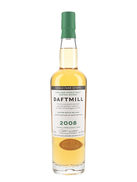 Daftmill 2008 Bottled 2020 - Winter Batch Release 70cl / 46%
