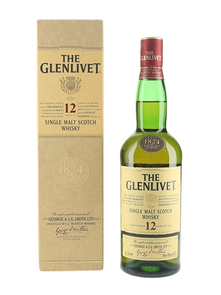 Glenlivet 12 Year Old Bottled 2009 70cl / 40%