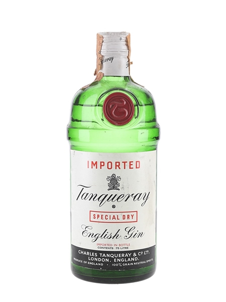 Tanqueray Imported Special Dry Bottled 1980s - Gancia 75cl / 43%