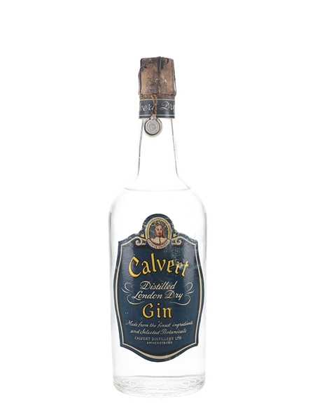 Calvert Distilled London Dry Gin Bottled 1950s 75cl / 40%