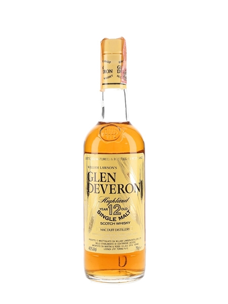 Glen Deveron 12 Year Old Bottled 1980s 75cl / 40%