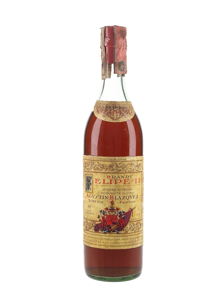 Felipe II Brandy Bottled 1970s 75cl / 40%