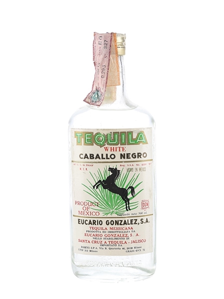 Caballo Negro White Tequila Eucario Gonzalez 75cl / 42%