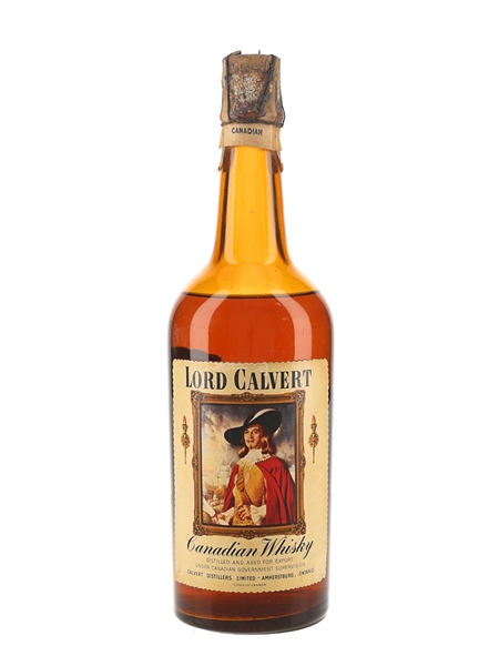Canadian Lord Calvert Bottled 1950s 75cl / 40%