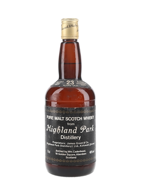 Highland Park 1957 23 Year Old Bottled 1979 - Cadenhead's 'Dumpy' 75cl / 46%
