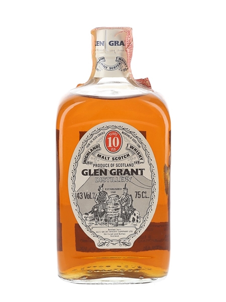 Glen Grant 10 Year Old Bottled 1970s-1980s 75cl / 43%
