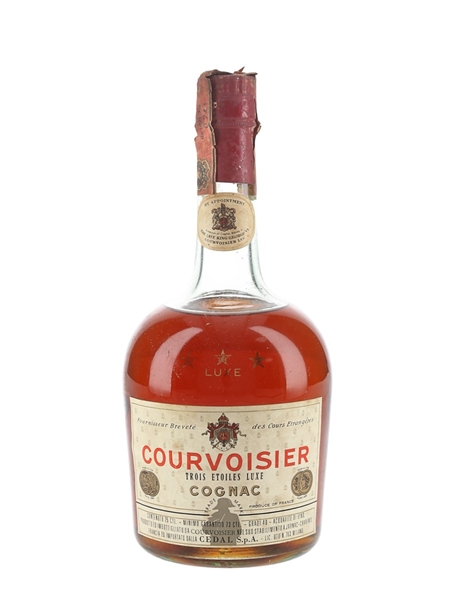 Courvoisier 3 Star Luxe Bottled 1960s 75cl / 40%
