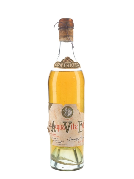 Contratto Acqua Vite Extra Bottled 1950s 70cl / 43%