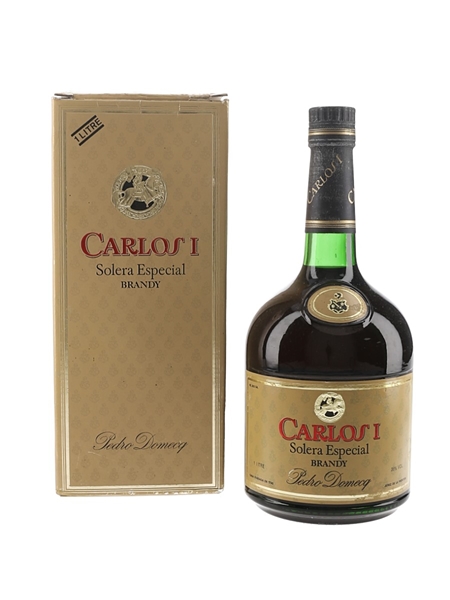 Carlos I Solera Especial Bottled 1980s - Pedro Domecq 75cl / 38%
