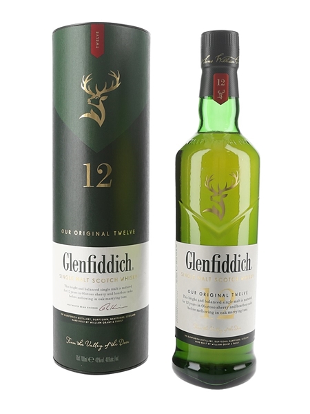 Glenfiddich 12 Year Old Our Original Twelve 70cl / 40%