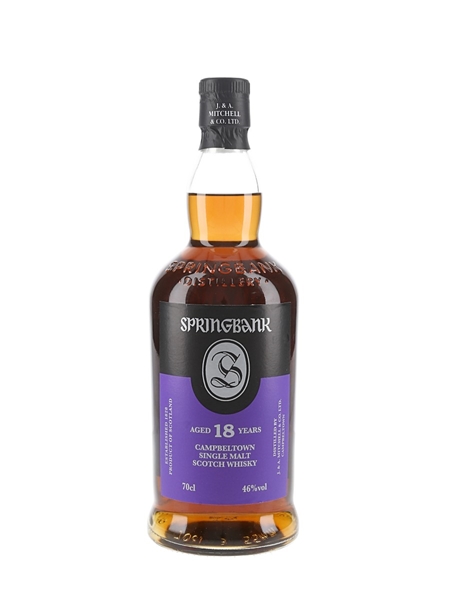 Springbank 18 Year Old Bottled 2023 70cl / 46%