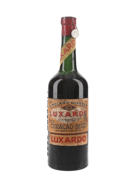 Luxardo Curacao Secco Bottled 1940s 75cl / 32%