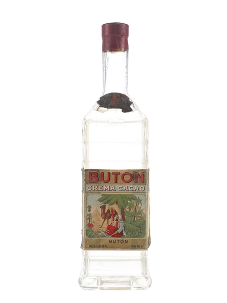 Buton Crema Cacao Bottled 1950s 95cl
