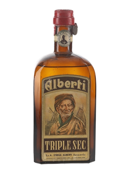 Alberti Triple Sec Bottled 1940s 75cl