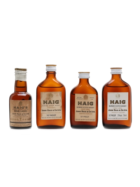 Haig Gold Label  4 x 5cl